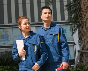 Quần áo bảo hộ lao động cao cấp LUKASPRO-420DC